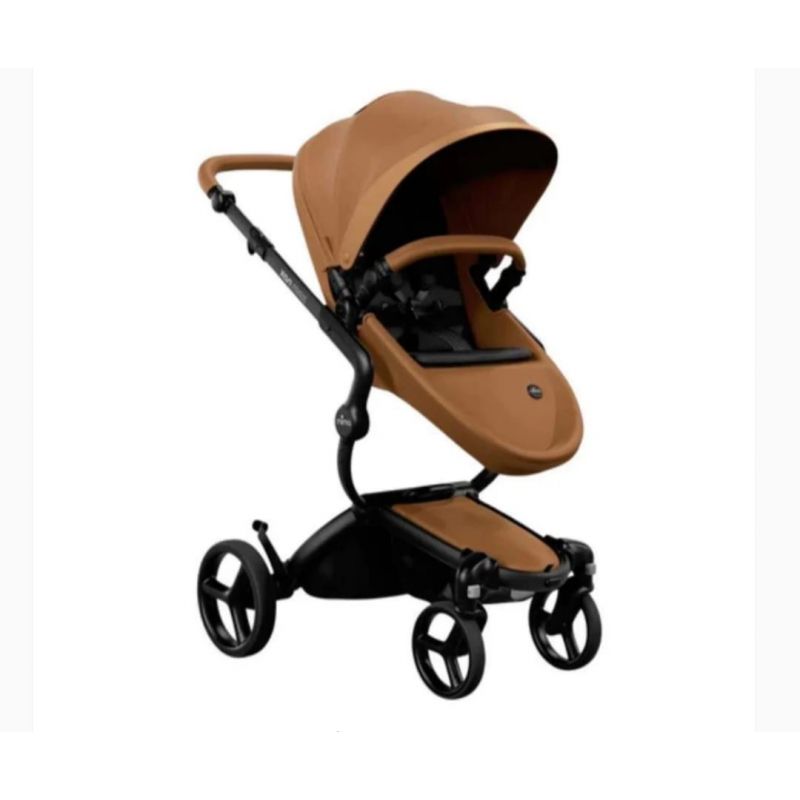 MIMA - XARI MAX STROLLER, BLACK/CAMEL/BLACK