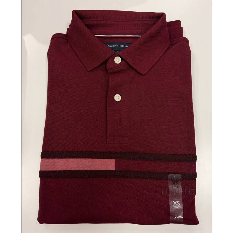 Polo Regular Fit Stretch manga curta