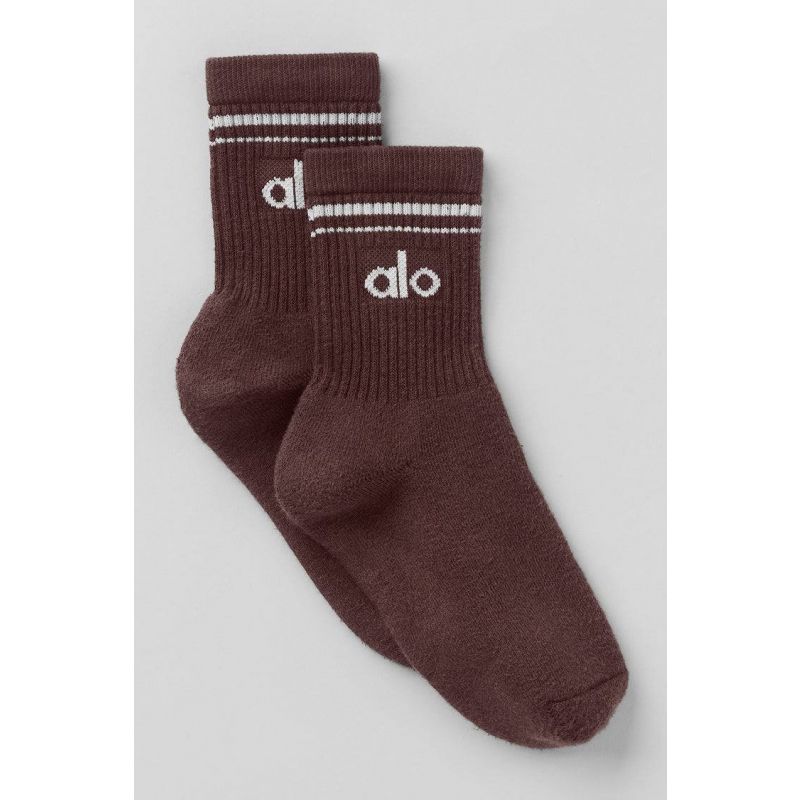 Unisex Half-Crew Throwback Sock