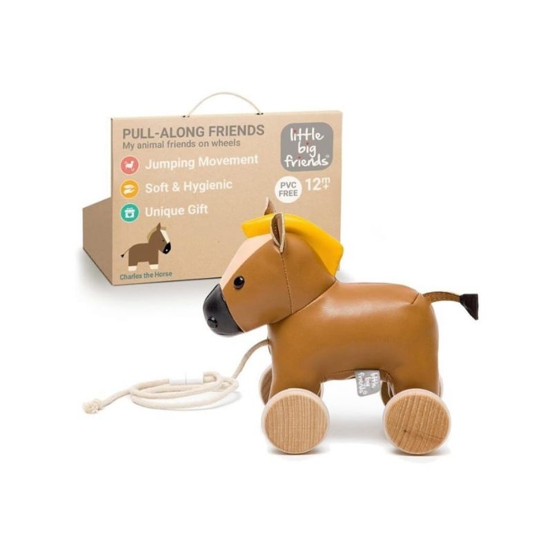 LITTLE BIG FRIENDS - PULL ALONG FRIENDS, CHARLES THE HORSE