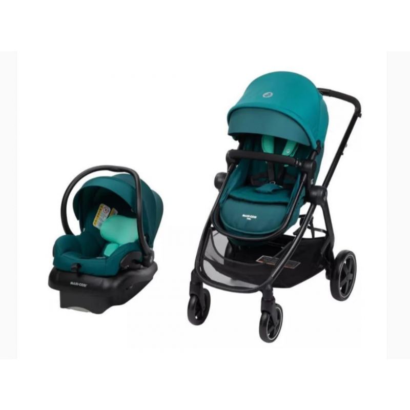 MAXI-COSI - ZELIA 5-IN-1 TRAVEL SYSTEM, SPRING MEADOWS