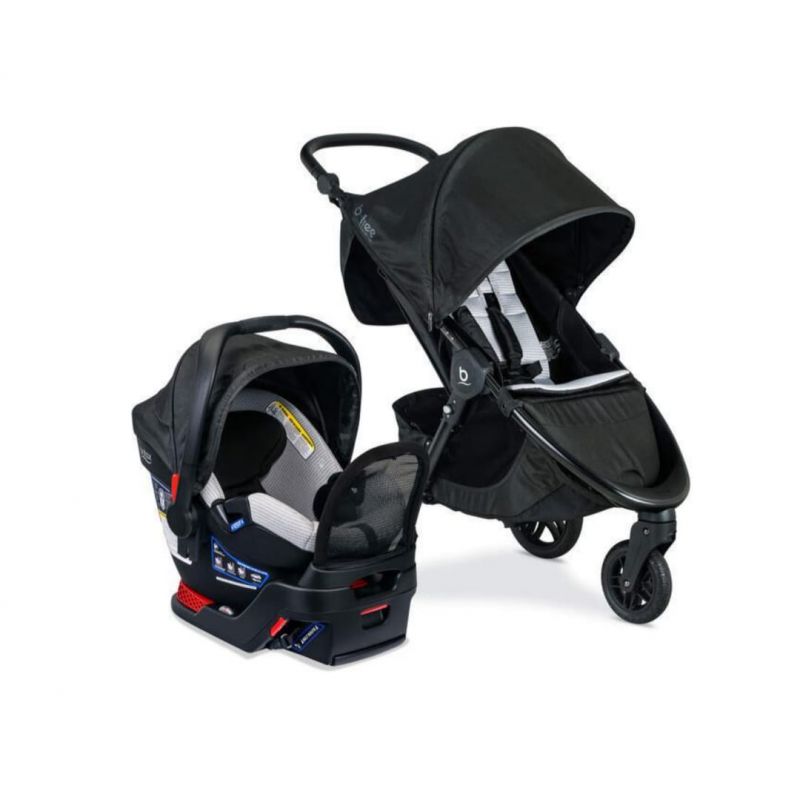 BRITAX - TRAVEL SYSTEM B-FREE PREMIUM & B-SAFE GEN2 FLEXFIT PLUS, BLACK