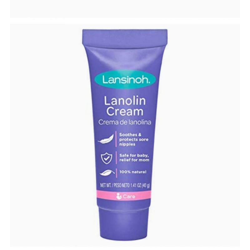 Lansinoh Breast Cream, 1.41 Ounce Tube (Pack of 3)