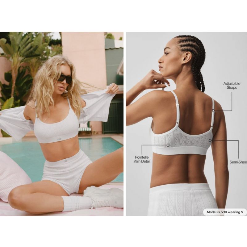 Pointelle Sweater Be Mine Bra