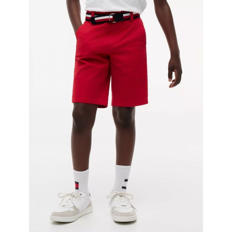 Kids Belted Chino Short