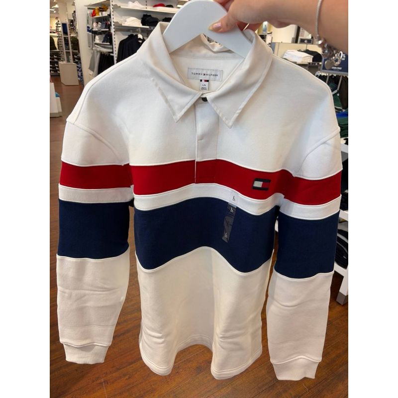 Casaco polo com fleece