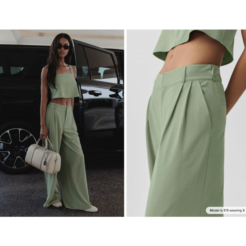 High-Waist Dreamscape Trouser