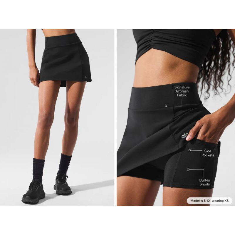 Airbrush High-Waist Good Form Tennis Skirt