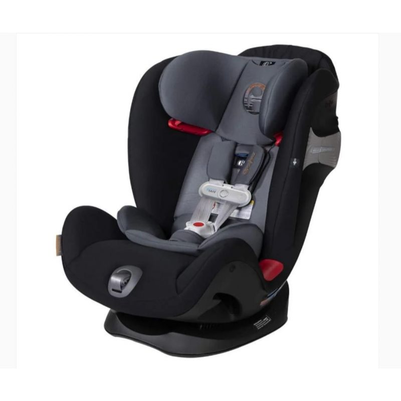 CYBEX - ETERNIS S SENSORSAFE CONVERTIBLE CAR SEAT, PEPPER BLACK