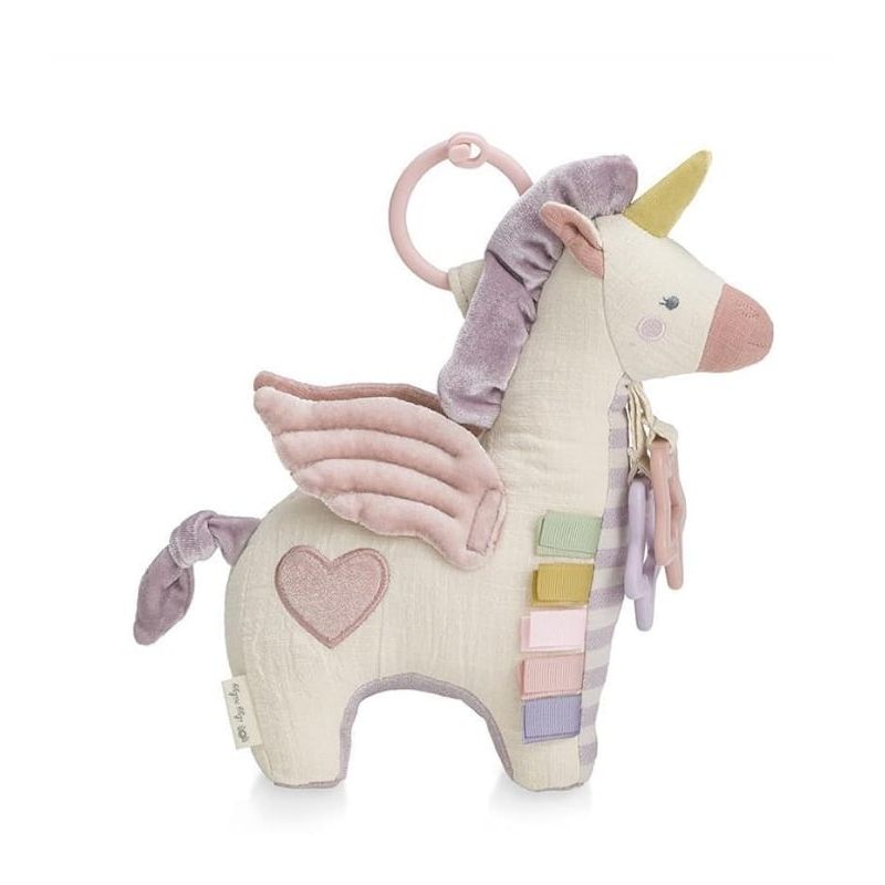 ITZY RITZY - ACTIVITY PLUSH WITH TEETHER PEGASUS