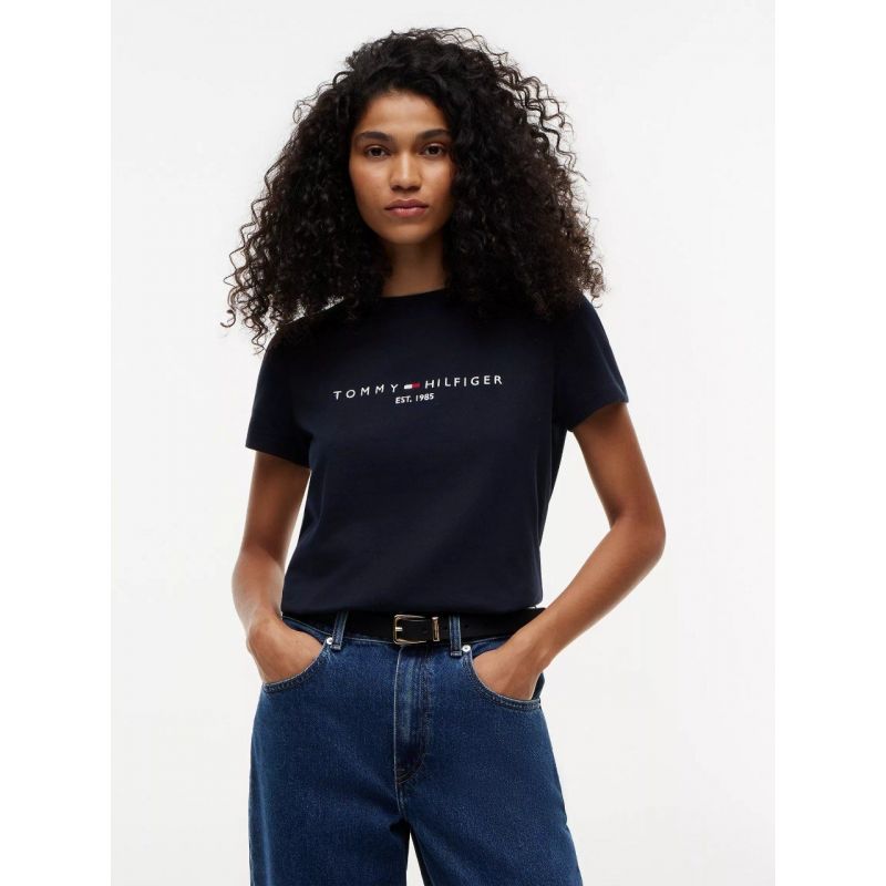 Embroidered Tommy Logo T-Shirt