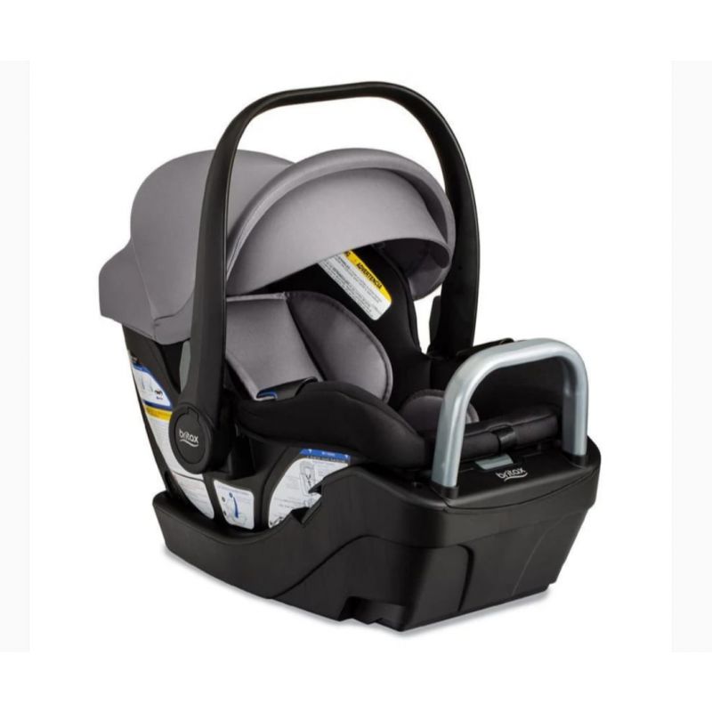 BRITAX - WILLOW S INFANT CAR SEAT WITH ALPINE ANTI-REBOUND BASE, GRAPHITE ONYX