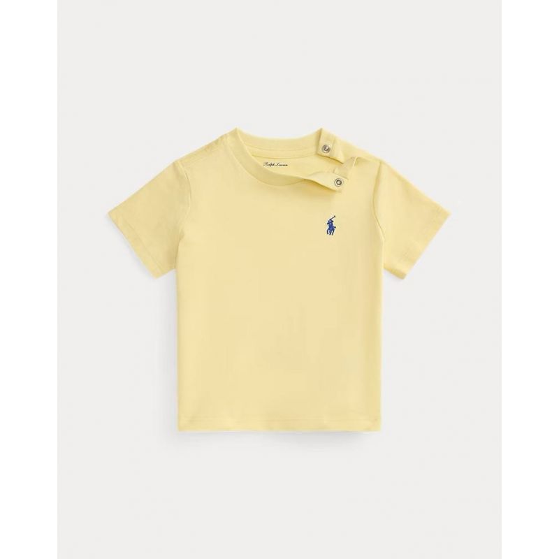 Cotton Jersey Crewneck Tee