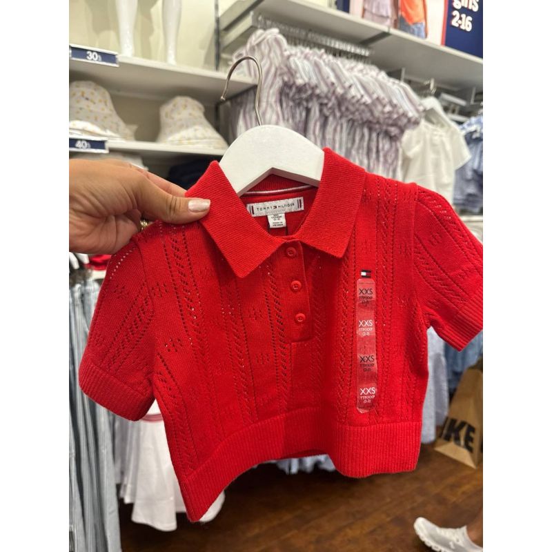 CAMISETA crooped  Tricô