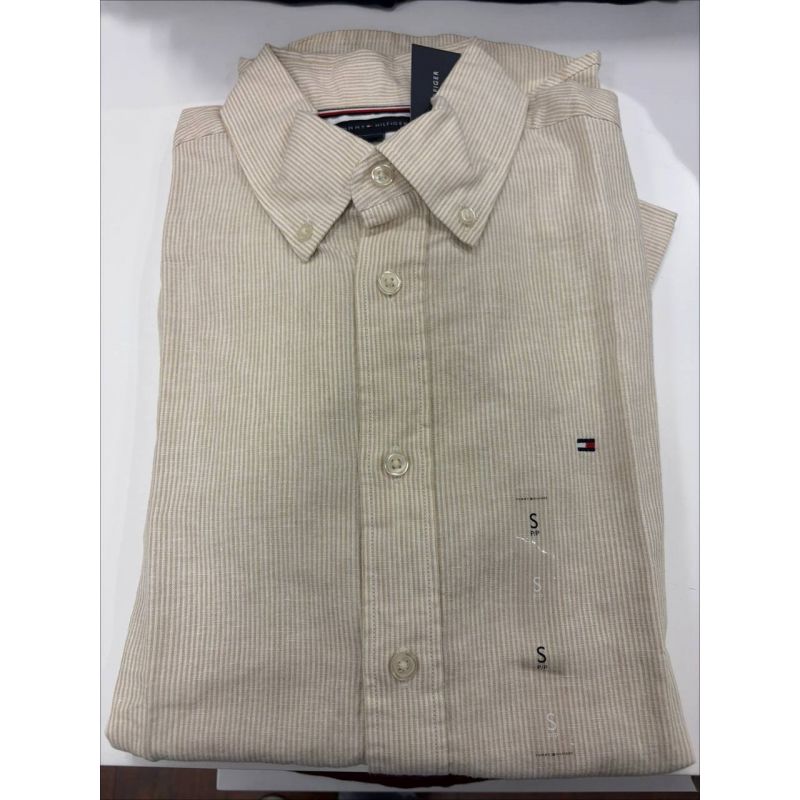 Camisa regular fit stretch manga longa