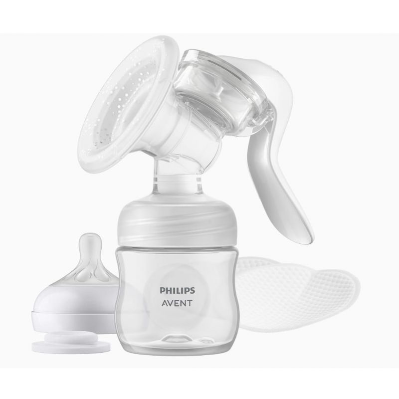 Philips AVENT Manual Breast Pump, SCF430/30, Clear