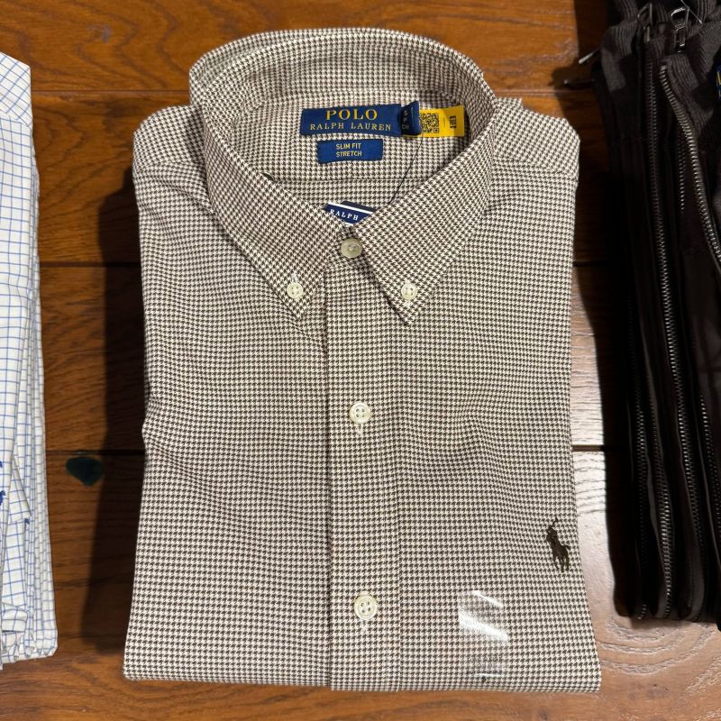 CAMISA SLIM FIT STRETCH MANGA LONGA