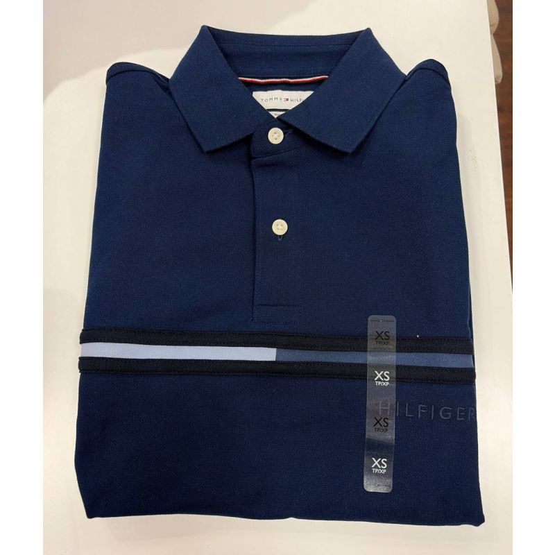 Polo Regular Fit Stretch manga curta