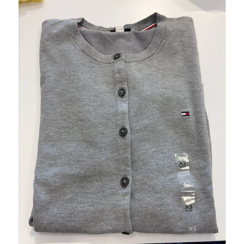 cardigan linha manga longa