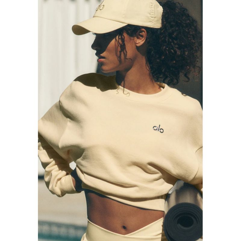 Cropped Accolade Crewneck