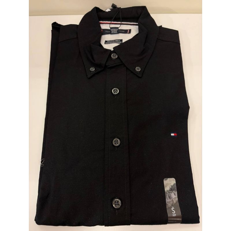 Camisa social manga longa REGULAR fit linho e algodão