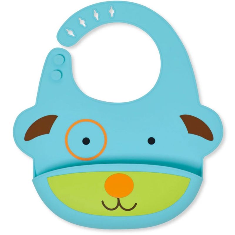 Skip Hop Zoo Silicone Bib – dog  
