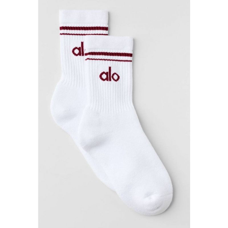 Unisex Half-Crew Throwback Sock