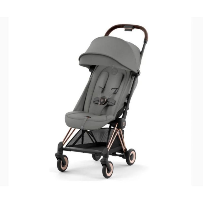 CYBEX - COYA COMPACT STROLLER, ROSE GOLD/MIRAGE GREY