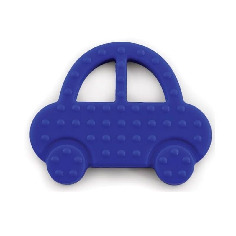 PRIMO PASSI - SILICONE BABY CAR TEETHER, BLUE