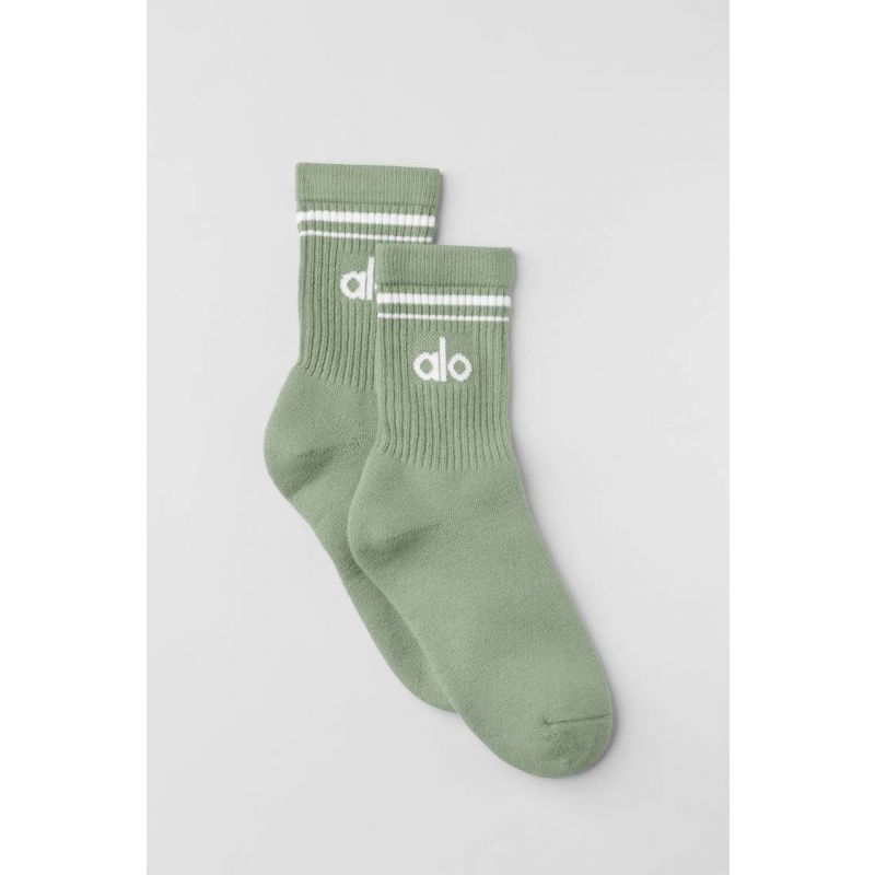 Unisex Half-Crew Throwback Sock