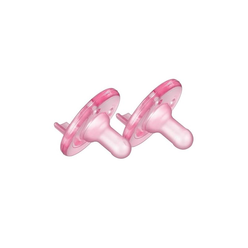 Philips Avent Super Soothie Pacifier, Pink, 3+ months, 2 Pack, SCF192/07