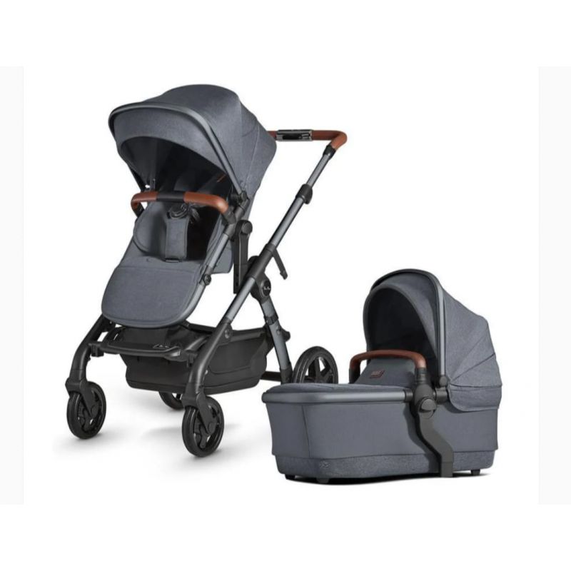 SILVER CROSS - WAVE SINGLE-TO-DOUBLE STROLLER, LUNAR