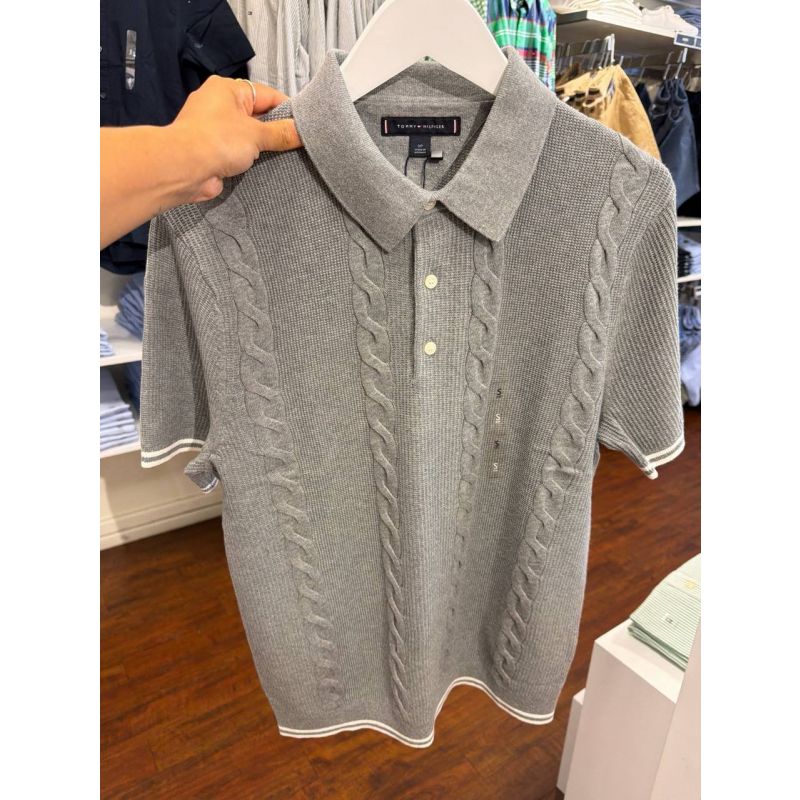Polo Regular Fit de linha linha