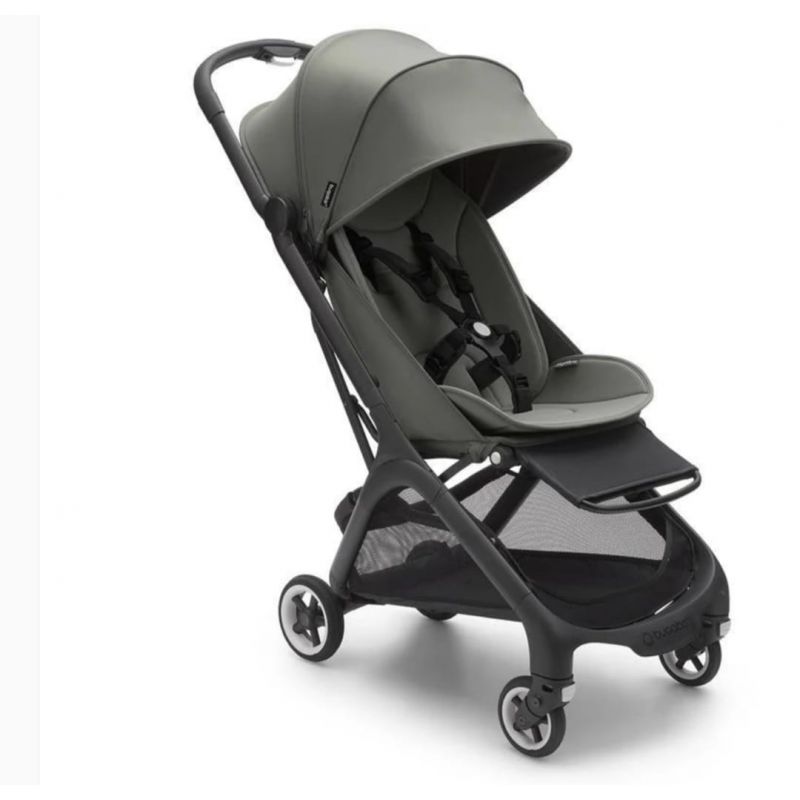 BUGABOO - BUTTERFLY COMPLETE COMPACT STROLLER, BLACK/FOREST GREEN