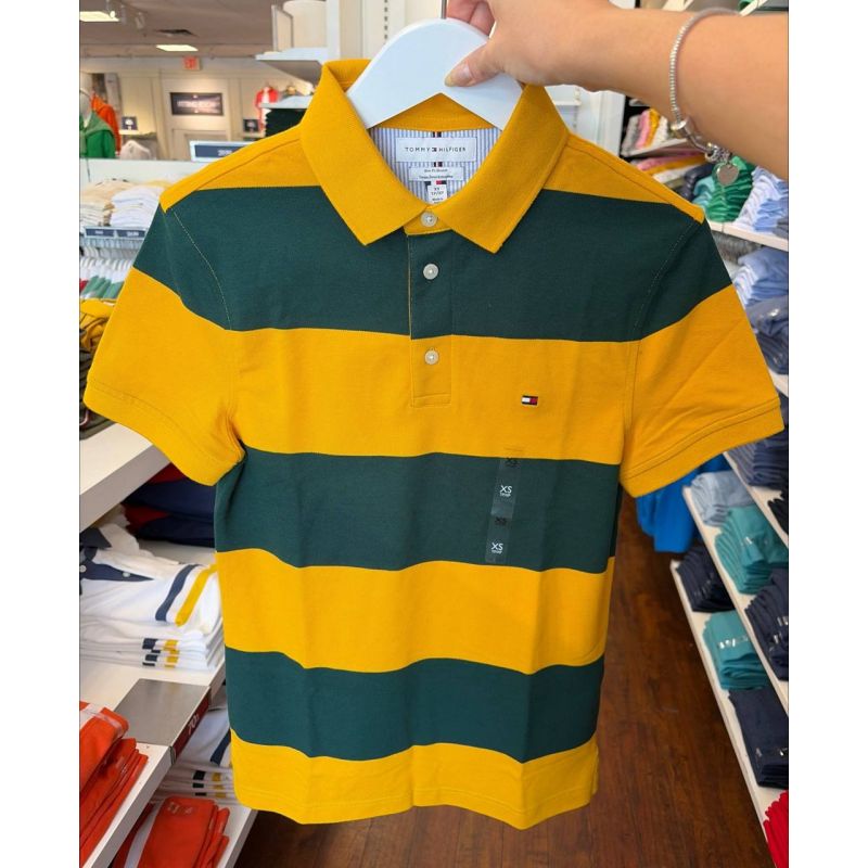 slim fit stretch polo
