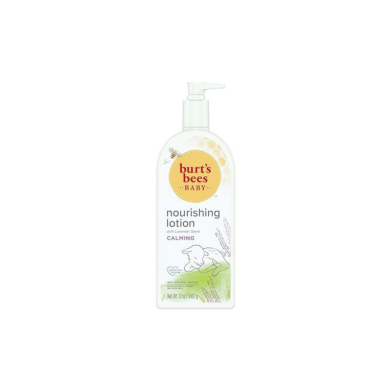 Burt's Bees Baby Nourishing Lotion with Lavender, Calming Baby Lotion