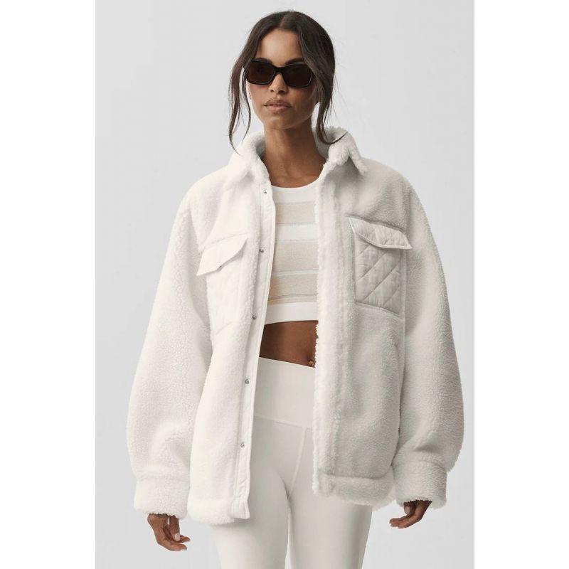Sherpa Edge Shacket