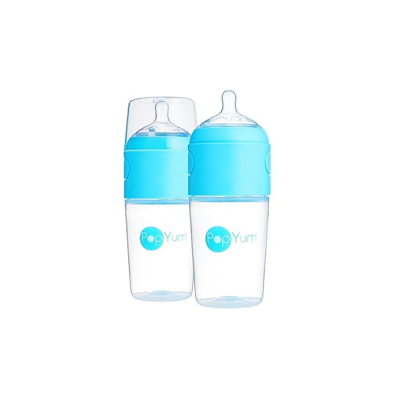PopYum 9 oz Blue Anti-Colic Formula