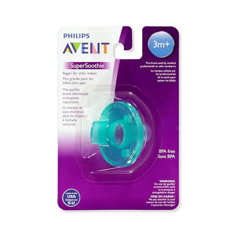 Phillips Avent Soothie Pacifier Green 3 m+