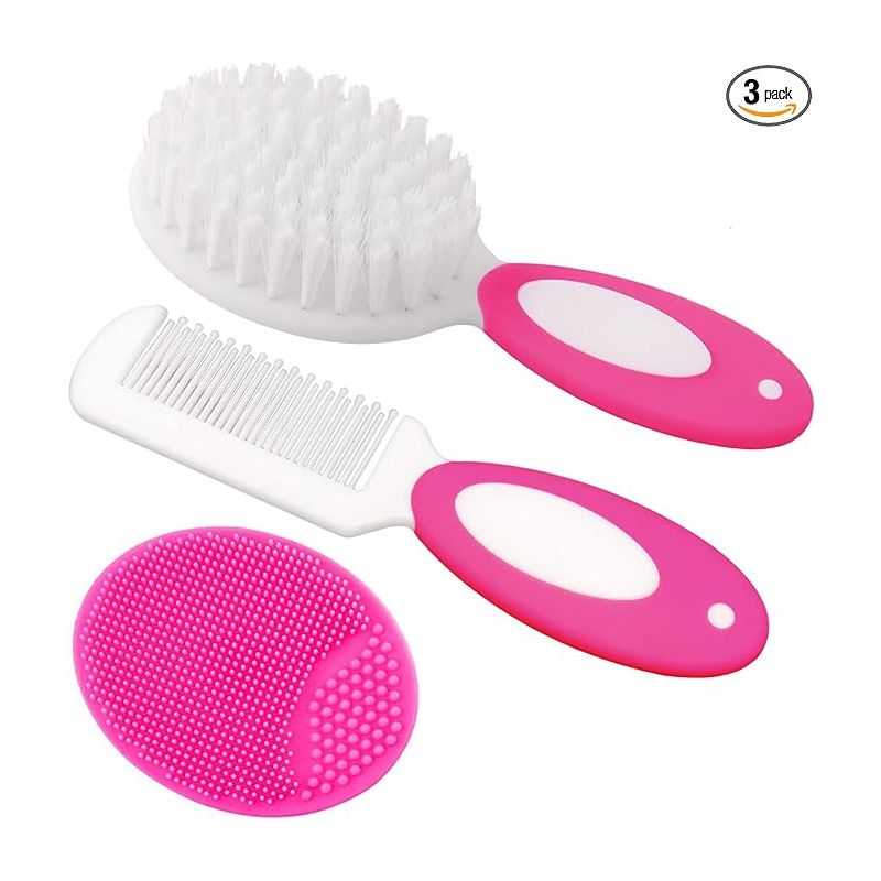 Baby Hair Brush, Cradle Cap Brush, Baby Hair Comb