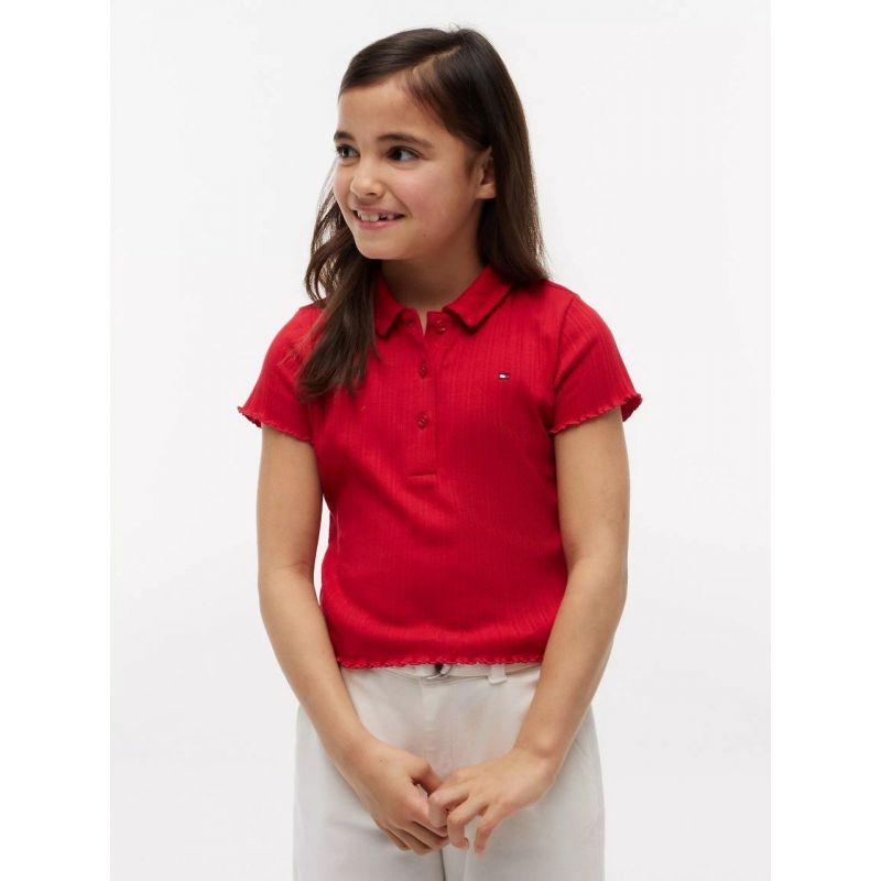 Kids Pointelle Polo