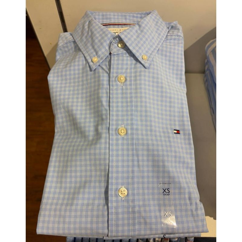 Camisa social manga longa REGULAR fit linho e algodão
