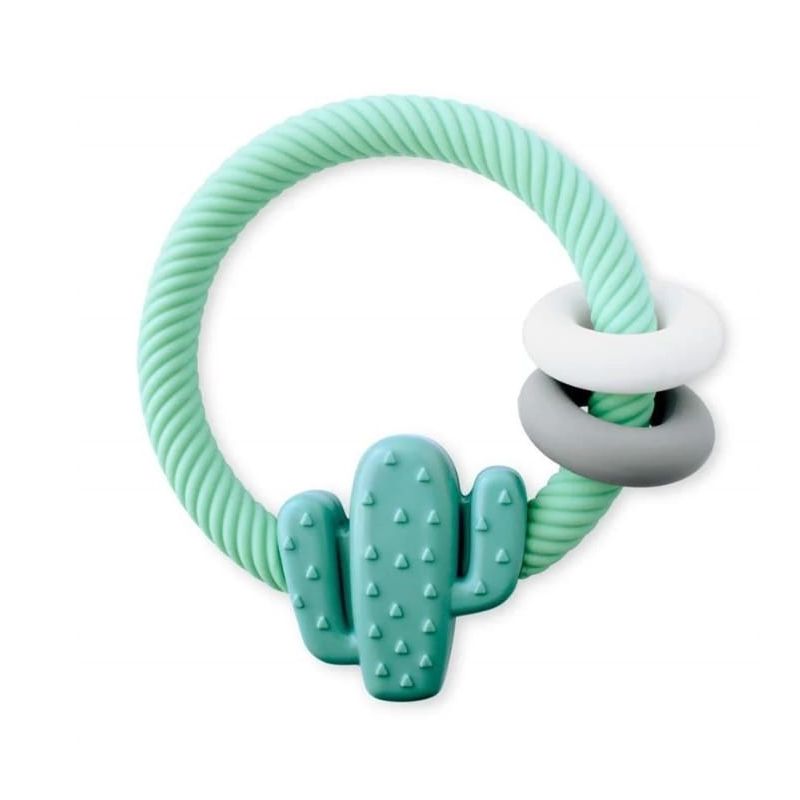ITZY RITZY WITH TEETHING RINGS - CACTUS