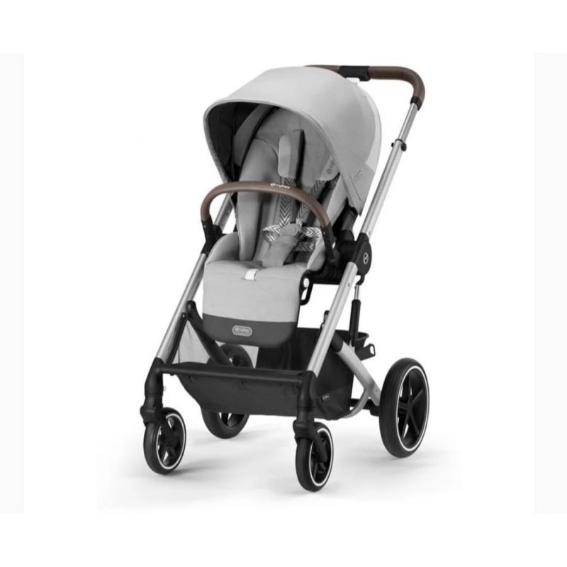 CYBEX - BALIOS S LUX 2 STROLLER, SILVER FRAME/LAVA GREY