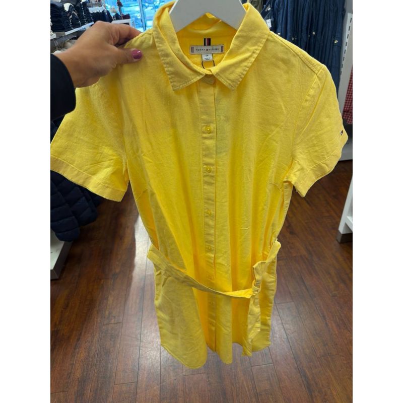 Vestido algodão com elastano