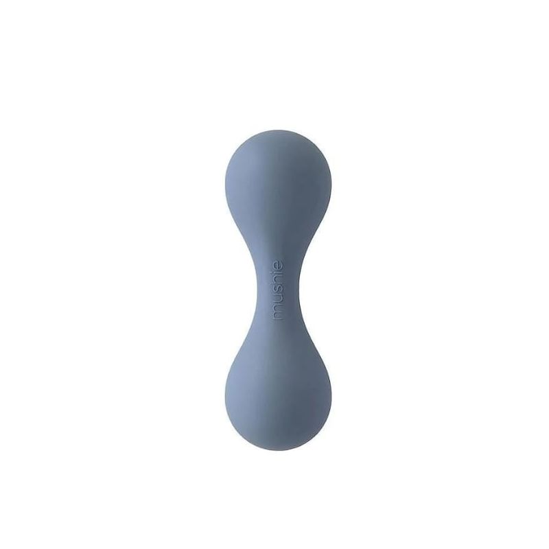 MUSHIE - SILICONE BABY RATTLE TOY, TRADEWINDS