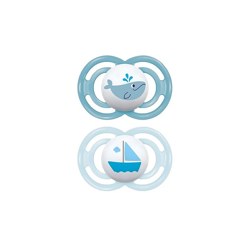 MAM Perfect Baby Pacifier, Patented Nipple, Developed with Pediatric Dentists & Orthodontist