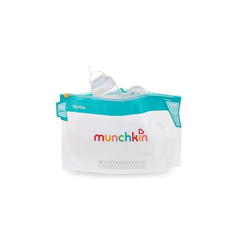 Munchkin Sterilize™ Microwave Bottle Steam Sterilizer Bags