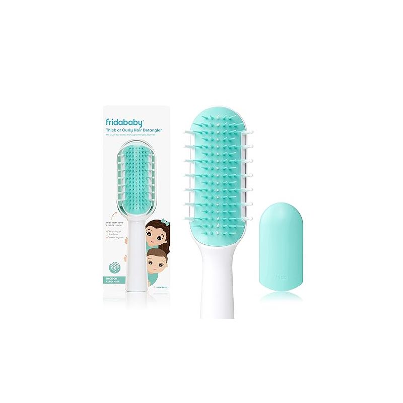 Frida Baby Thick or Curly Hair Detangler Brush for Kids