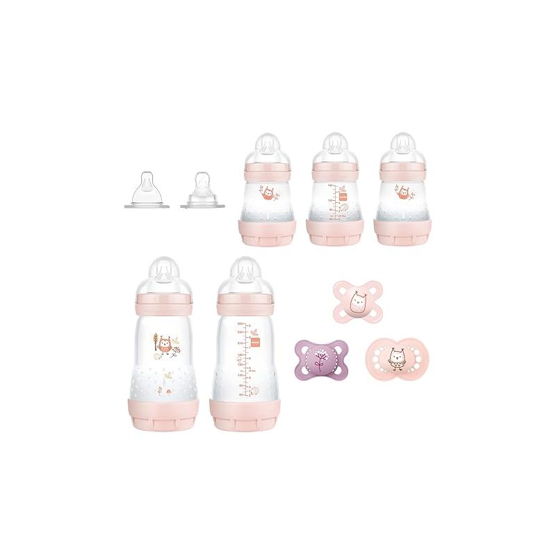 MAM Newborn Essentials "Baby Essentials" Matte Gift Set (10-Piece)